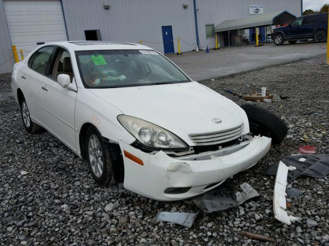 JTHBF30G730097108 - 2003 LEXUS ES 300 WHITE photo 1