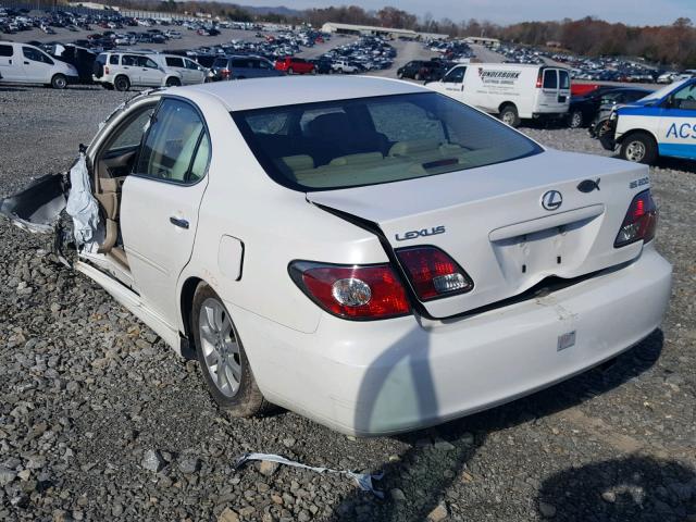 JTHBF30G730097108 - 2003 LEXUS ES 300 WHITE photo 3