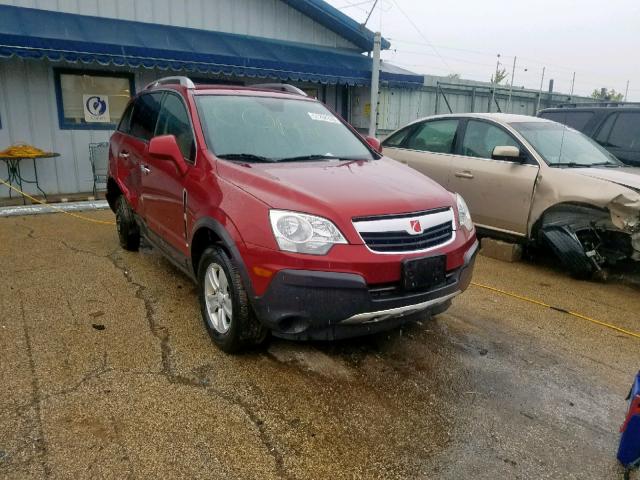 3GSCL33P18S663200 - 2008 SATURN VUE XE MAROON photo 1