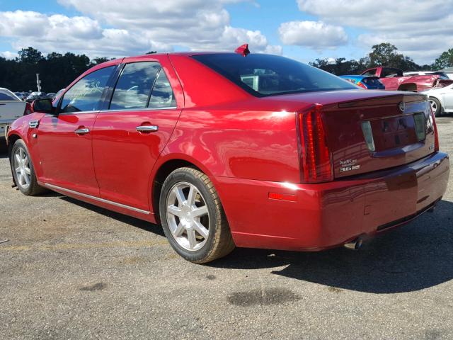 1G6DW67V190112858 - 2009 CADILLAC STS RED photo 3