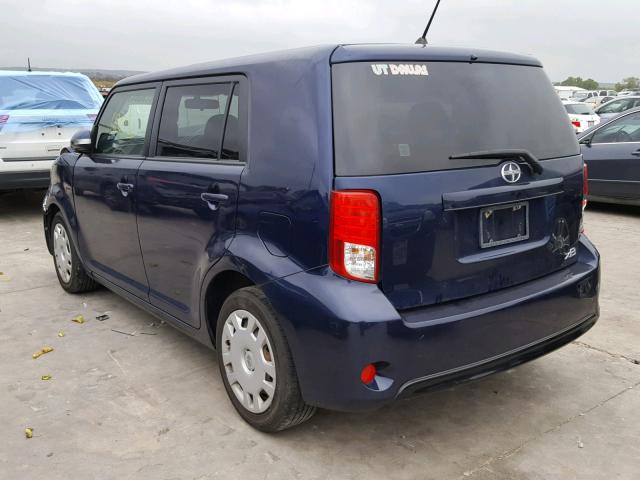 JTLZE4FE9DJ044585 - 2013 TOYOTA SCION XB Mavi foto 3