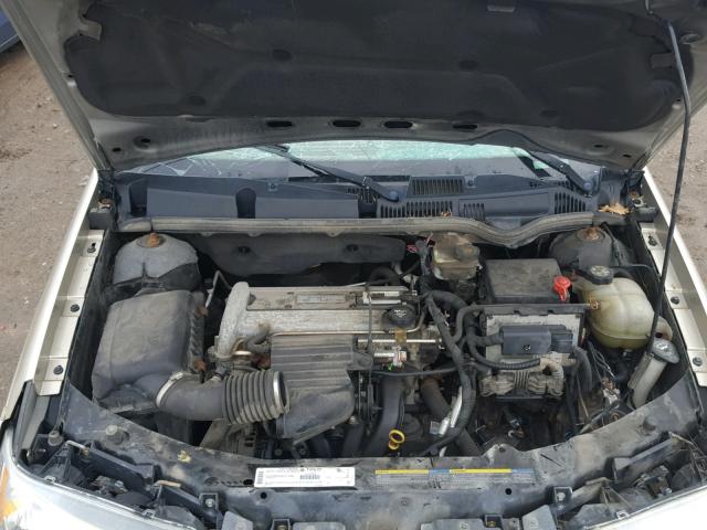 1G8AJ52F13Z144652 - 2003 SATURN ION LEVEL BEIGE photo 7