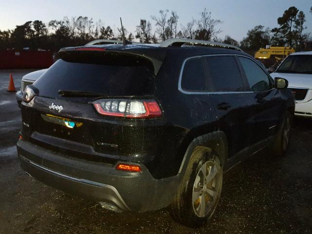 1C4PJMDN4KD169619 - 2019 JEEP CHEROKEE L BLACK photo 4