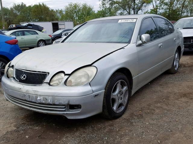 JT8BD68SXY0085557 - 2000 LEXUS GS 300 SILVER photo 2