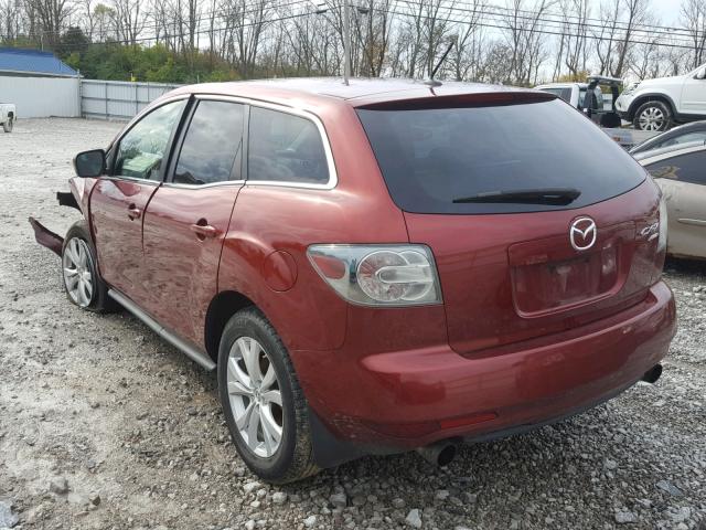 JM3ER4W37A0302060 - 2010 MAZDA CX-7 RED photo 3