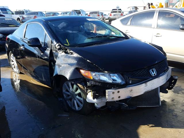 2HGFG3B14CH552843 - 2012 HONDA CIVIC EXL BLACK photo 1