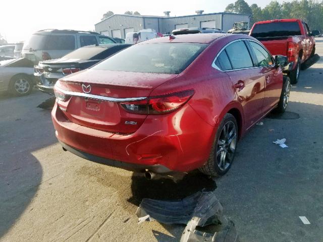 JM1GJ1W62F1164379 - 2015 MAZDA 6 GRAND TO RED photo 4