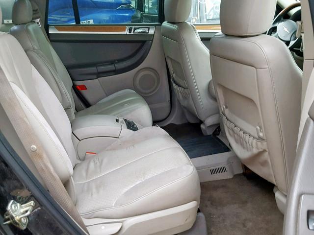2A8GF78496R619782 - 2006 CHRYSLER PACIFICA L BLACK photo 6