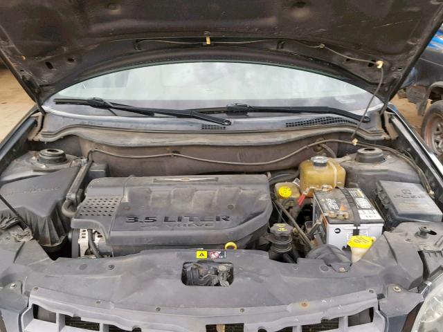 2A8GF78496R619782 - 2006 CHRYSLER PACIFICA L BLACK photo 7