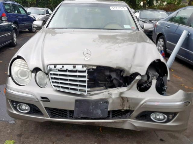 WDBUF87X89B431140 - 2009 MERCEDES-BENZ E 350 4MAT SILVER photo 9