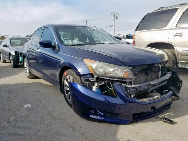 1HGCP3F8XCA024765 - 2012 HONDA ACCORD EXL BLUE photo 1