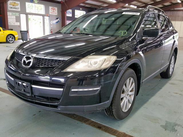 JM3TB38C670107708 - 2007 MAZDA CX-9 BLACK photo 2