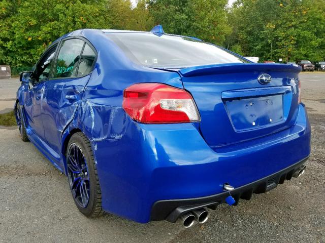 JF1VA1E61H9813950 - 2017 SUBARU WRX PREMIU BLUE photo 3