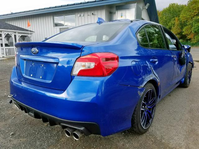 JF1VA1E61H9813950 - 2017 SUBARU WRX PREMIU BLUE photo 4