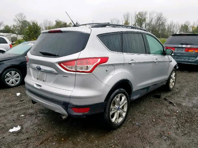 1FMCU9HX3DUB76669 - 2013 FORD ESCAPE SEL SILVER photo 4