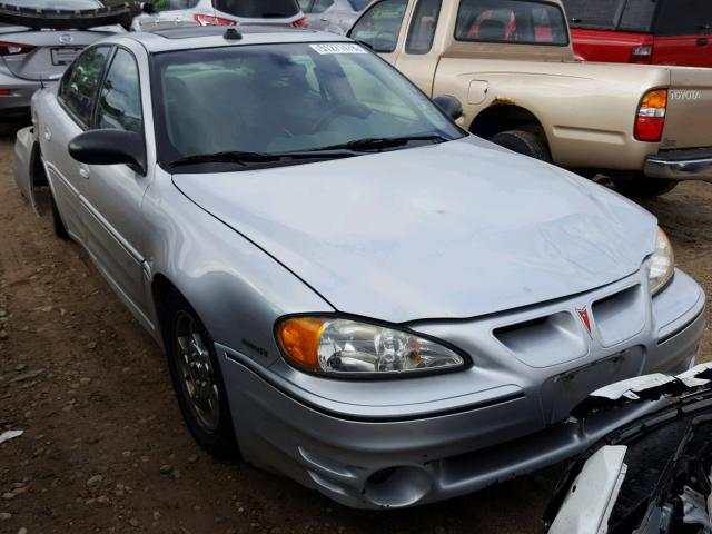 1G2NW52E03M599221 - 2003 PONTIAC GRAND AM G SILVER photo 1