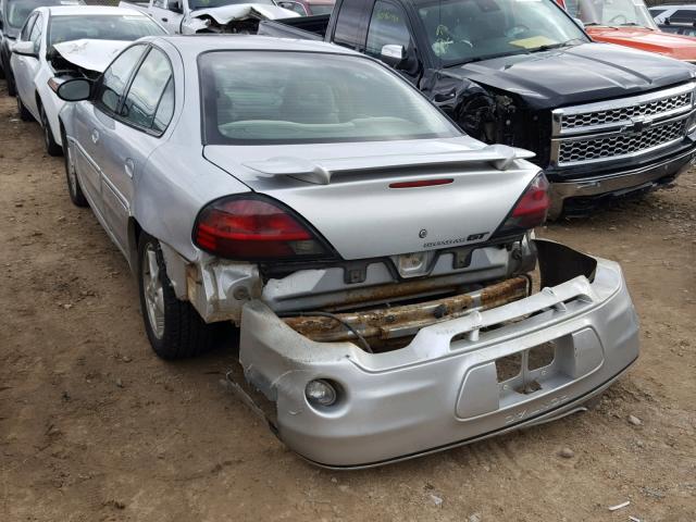 1G2NW52E03M599221 - 2003 PONTIAC GRAND AM G SILVER photo 3