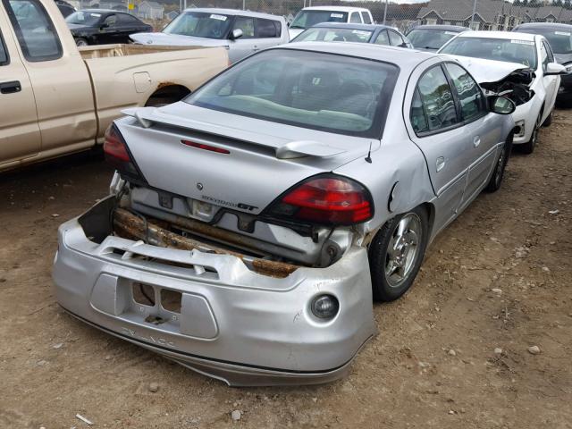 1G2NW52E03M599221 - 2003 PONTIAC GRAND AM G SILVER photo 4