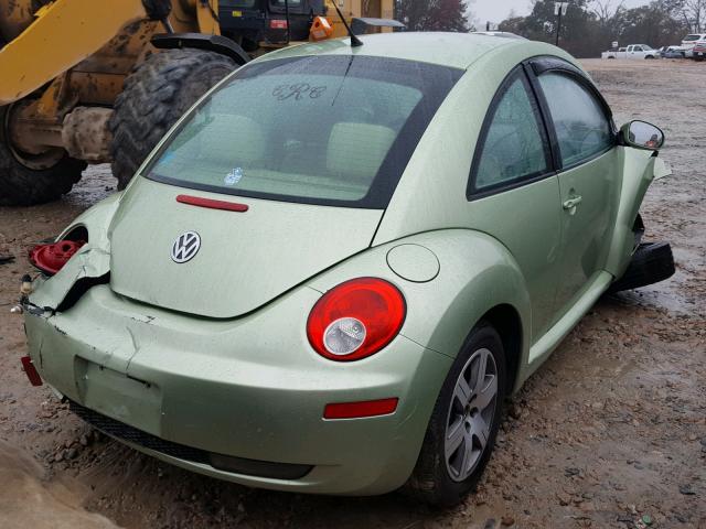 3VWRW31C56M421179 - 2006 VOLKSWAGEN NEW BEETLE GREEN photo 4