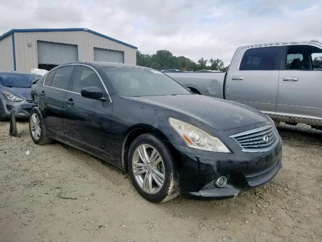 JN1CV6AP8BM505473 - 2011 INFINITI G37 BASE BLACK photo 1