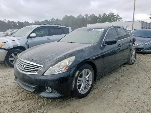 JN1CV6AP8BM505473 - 2011 INFINITI G37 BASE BLACK photo 2