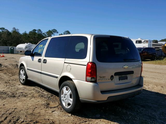 1GNDU23107D132384 - 2007 CHEVROLET UPLANDER L GOLD photo 3