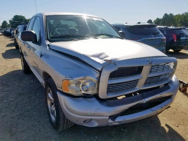 1D7HA18D34S673328 - 2004 DODGE RAM 1500 S SILVER photo 1