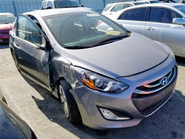 KMHD35LEXDU075246 - 2013 HYUNDAI ELANTRA GT GRAY photo 1