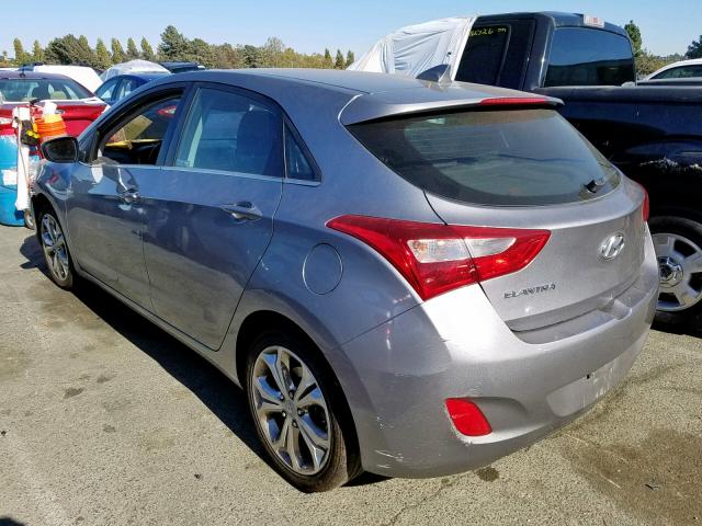 KMHD35LEXDU075246 - 2013 HYUNDAI ELANTRA GT GRAY photo 3