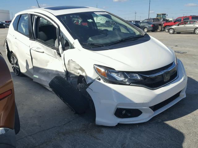 3HGGK5H97JM733820 - 2018 HONDA FIT EX WHITE photo 1