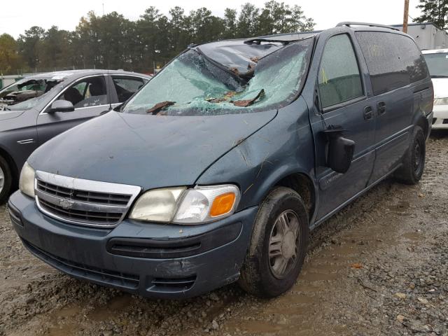 1GNDV23E95D116424 - 2005 CHEVROLET VENTURE LS TURQUOISE photo 2