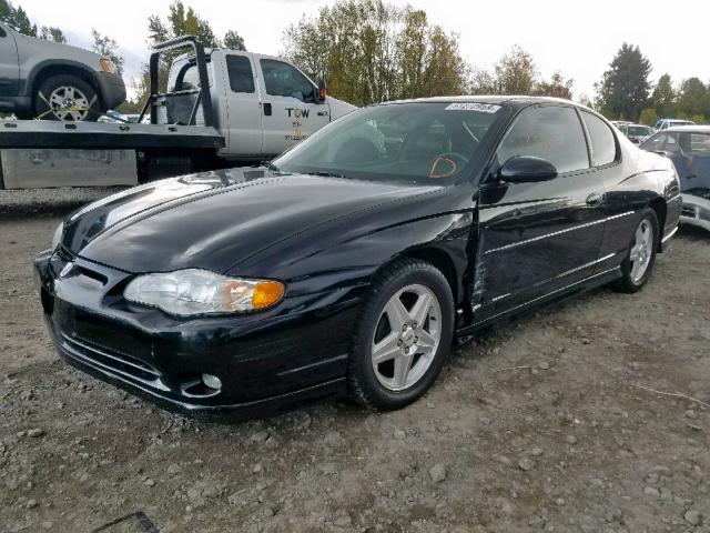 2G1WZ151149353584 - 2004 CHEVROLET MONTE CARL 黑色 照片 2