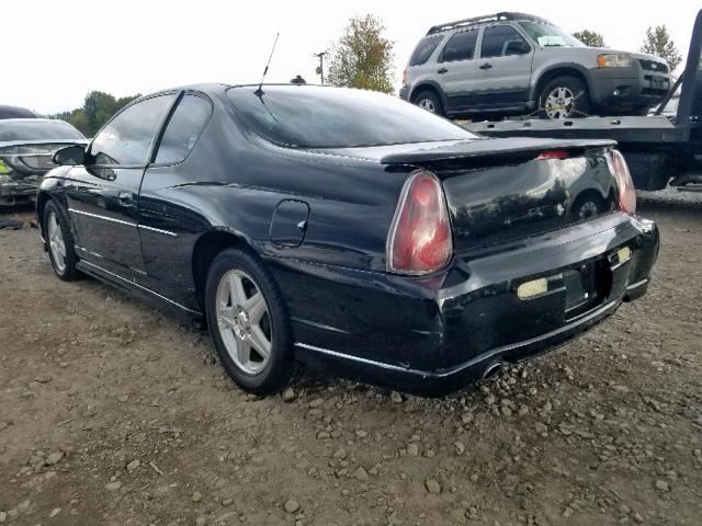 2G1WZ151149353584 - 2004 CHEVROLET MONTE CARL 黑色 照片 3