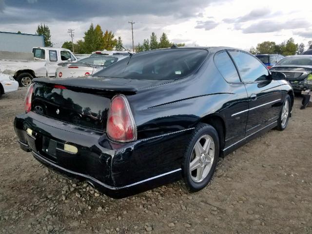 2G1WZ151149353584 - 2004 CHEVROLET MONTE CARL 黑色 照片 4