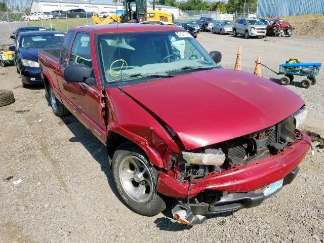 1GCCS19W528113595 - 2002 CHEVROLET S TRUCK S1 RED photo 1