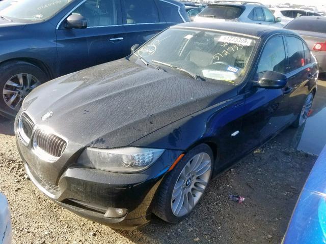 WBAPN7C57BA948647 - 2011 BMW 335 D BLACK photo 2