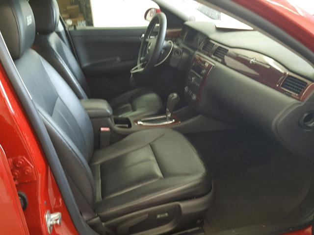 2G1WD58C179144434 - 2007 CHEVROLET IMPALA SUP Қызыл фото 5