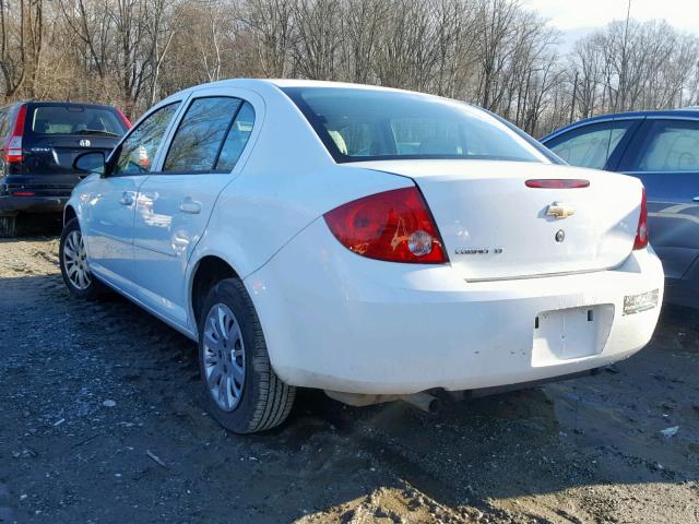 1G1AD5F59A7178953 - 2010 CHEVROLET COBALT 1LT WHITE photo 3