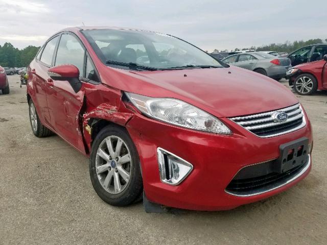 3FADP4CJ6CM208268 - 2012 FORD FIESTA SEL RED photo 1