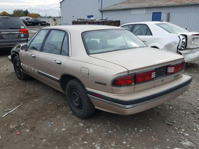 1G4HP52L2RH521833 - 1994 BUICK LESABRE CU TAN photo 3