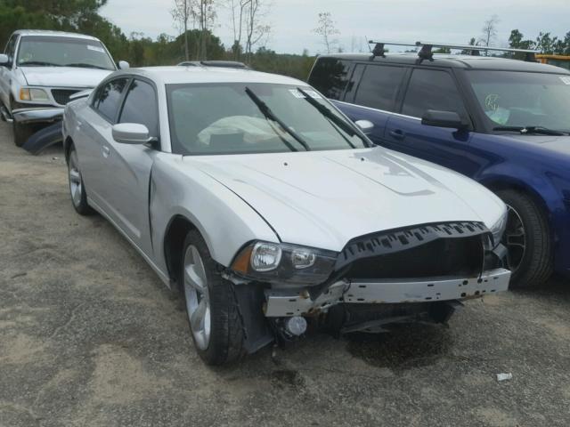 2C3CDXHGXCH253438 - 2012 DODGE CHARGER SX SILVER photo 1