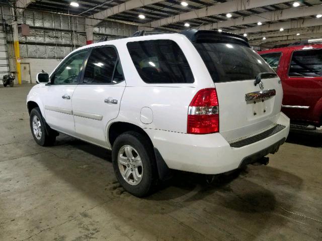 2HNYD18933H550755 - 2003 ACURA MDX TOURIN WHITE photo 3