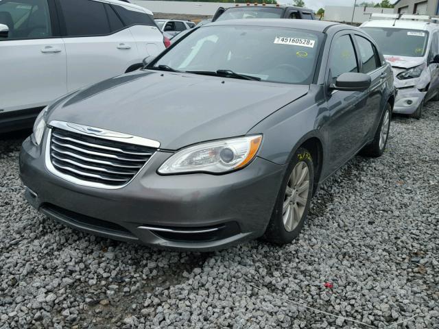 1C3CCBBB6CN289427 - 2012 CHRYSLER 200 TOURIN GRAY photo 2