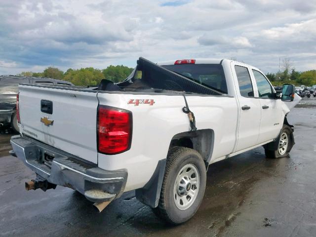 1GC2KUEG8JZ347993 - 2018 CHEVROLET SILVERADO WHITE photo 4