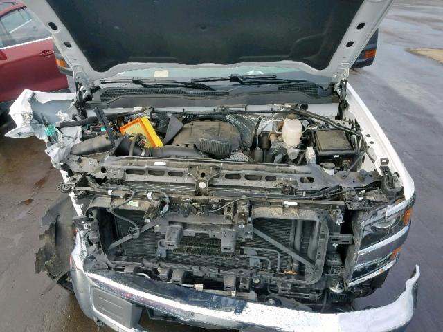 1GC2KUEG8JZ347993 - 2018 CHEVROLET SILVERADO WHITE photo 7