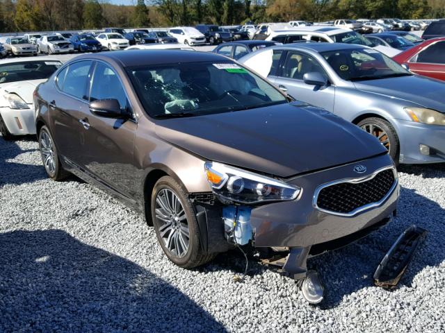 KNALN4D7XE5137953 - 2014 KIA CADENZA PR GOLD photo 1