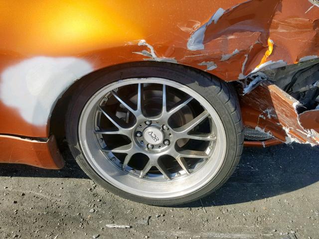 JN1AZ34E83T008287 - 2003 NISSAN 350Z COUPE ORANGE photo 9