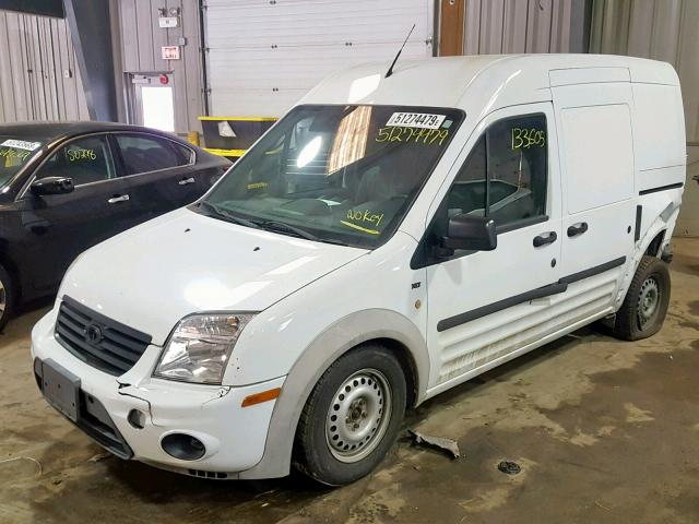 NM0LS7BN4DT154253 - 2013 FORD TRANSIT CO WHITE photo 2