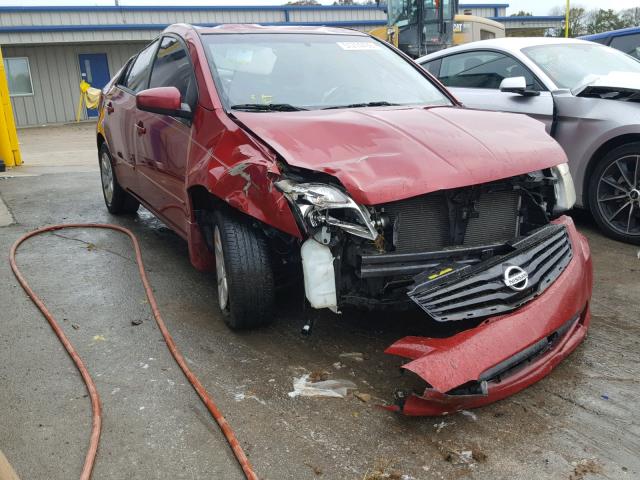 3N1AB6AP5CL746306 - 2012 NISSAN SENTRA 2.0 MAROON photo 1