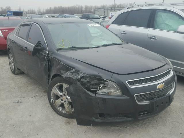 1G1ZG57B59F204268 - 2009 CHEVROLET MALIBU LS BLACK photo 1